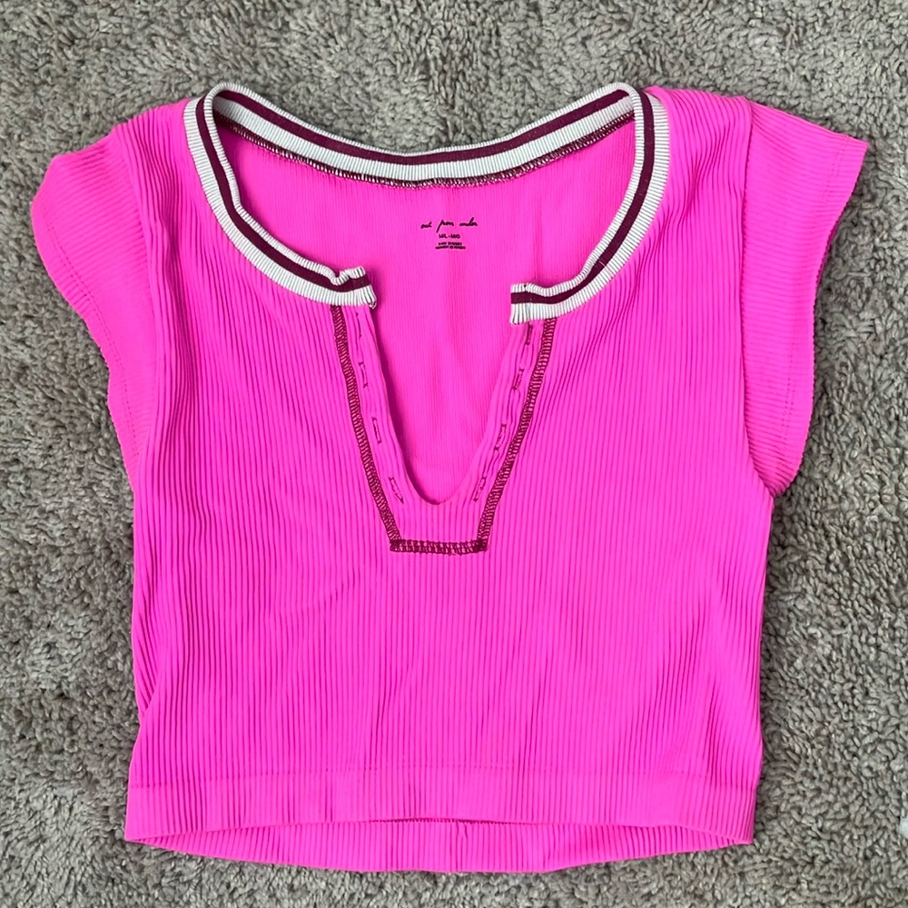Vibrant Pink Kids Top